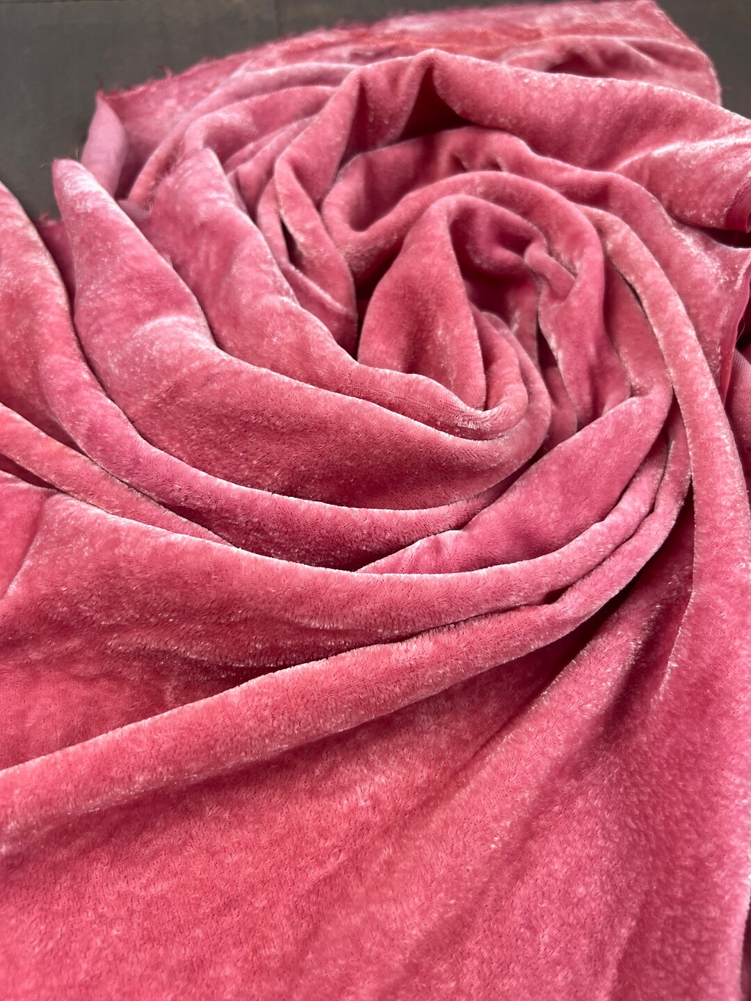 Natural Dye Pure Silk Velvet Mulberry Silk Hand Dyed Velvet Etsy