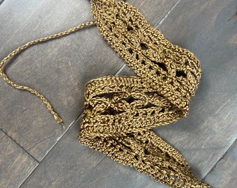 Silk Headband - Crochet Mulberry Silk Hair Accessories