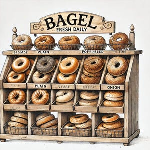Bagel Shop Art Bakery Clipart Food Shop Clipart Cafe Storefront Bagel Shop Art Bakery Clipart Food Shop Clipart Cafe Storefront