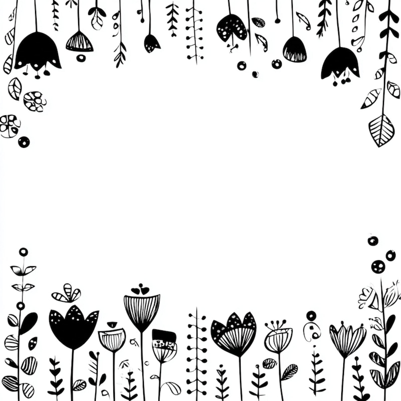 Line Drawing Frames Jpg - Etsy UK