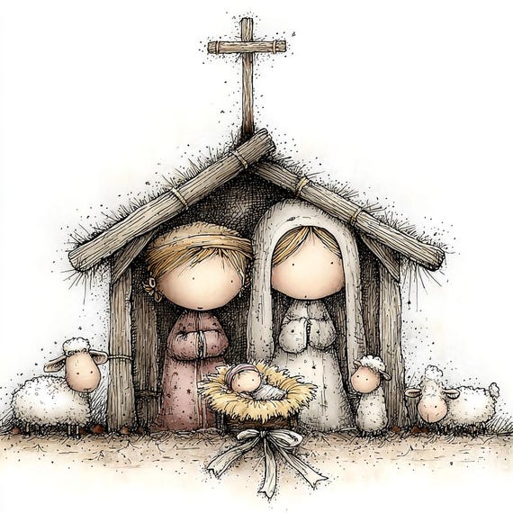 キリスト 馬小屋 絵画 イエス・キリストの誕生ー聖書と絵画ー 光の色彩