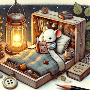 Mouse Life, aventures de souris, petite souris, souris de la forêt, histoire de souris, souris fantaisiste, souris mignonne, livre de souris, images JPG