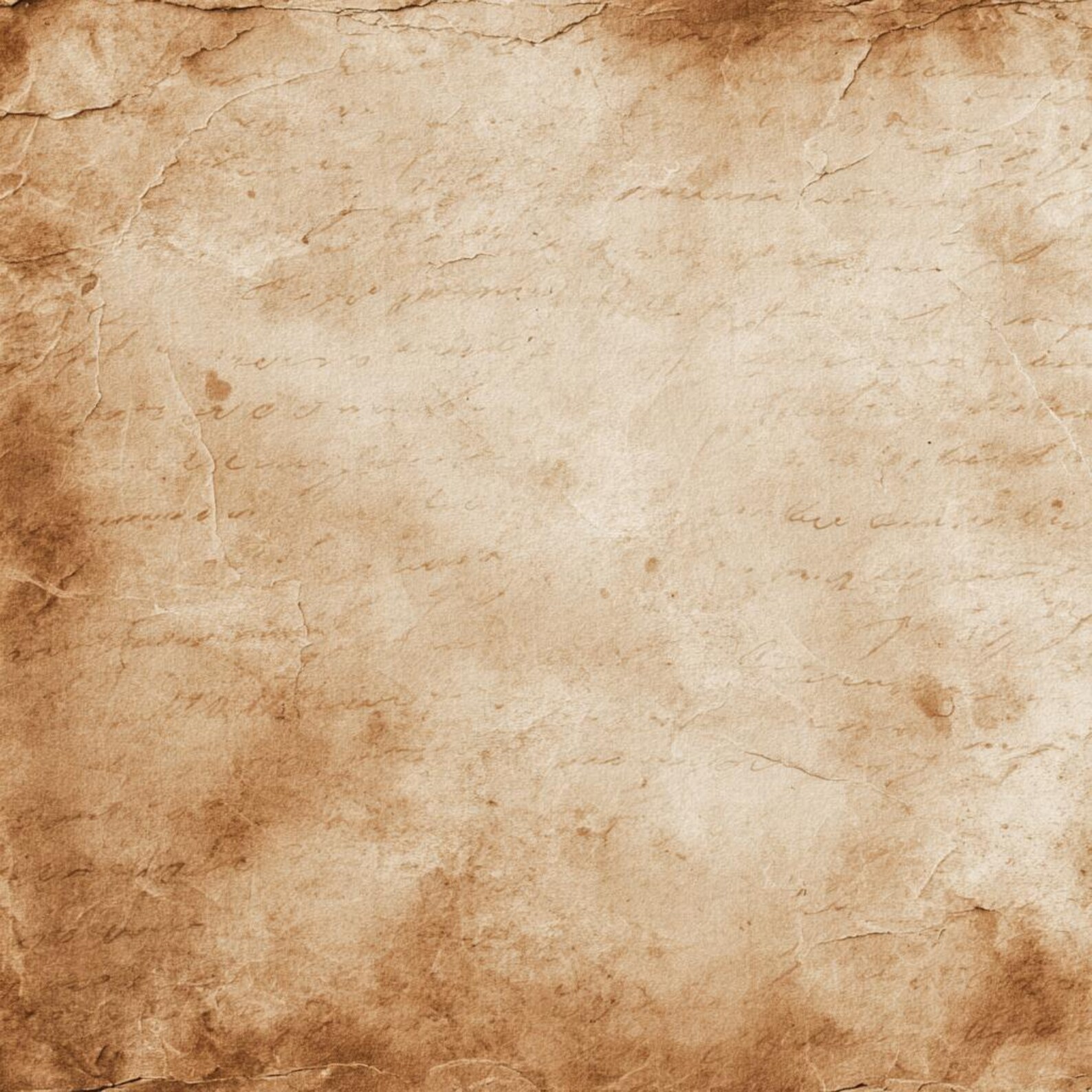 Vintage Parchment CLIPART, Antique Paper Texture Set, Aged Script ...