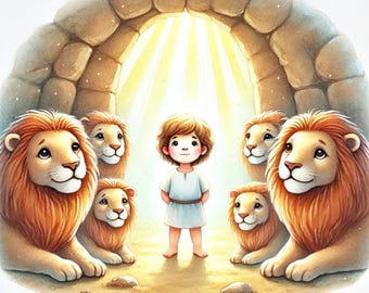 Bible Stories, kids art, watercolor, Christian themes, child-friendly, biblical events, Faith based Art, JPG images