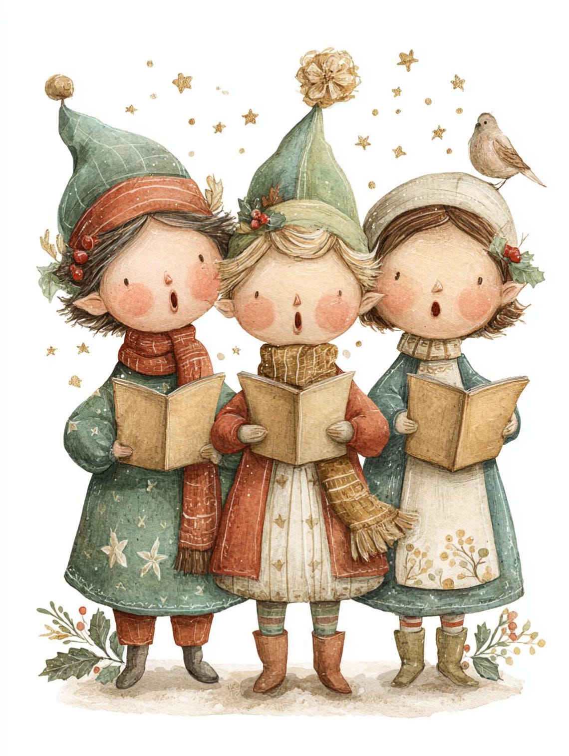 Christmas Elves, Singing Elves, Holiday Choir, Festive Carols, Elf ...