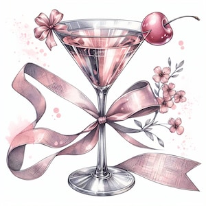Pink Martini, fascino del cocktail, drink chic, eleganza rosa, vibrazioni del martini, sorsi glamour, immagini JPG