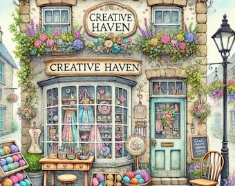 The Craft Shop, Nähen, Stricken, Sticken, Polymer Clay, Papierhandwerk, Handwerkswerkzeuge, Künstlerbedarf, JPG-Bilder