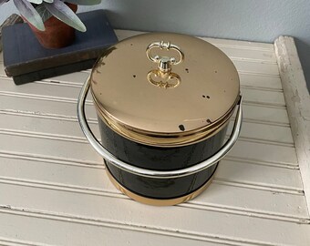Black and Gold Ice Bucket
