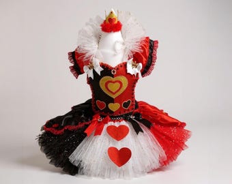 Leg Avenue- Womens Regina Di Cuori Travestimento, Multicolore