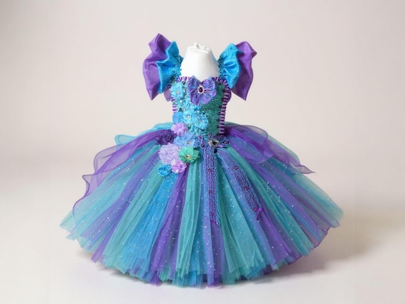 green emerald velvet dress Fairy Princess Flower Girl Birthday Party Evening Dress J193 – DreamyVow