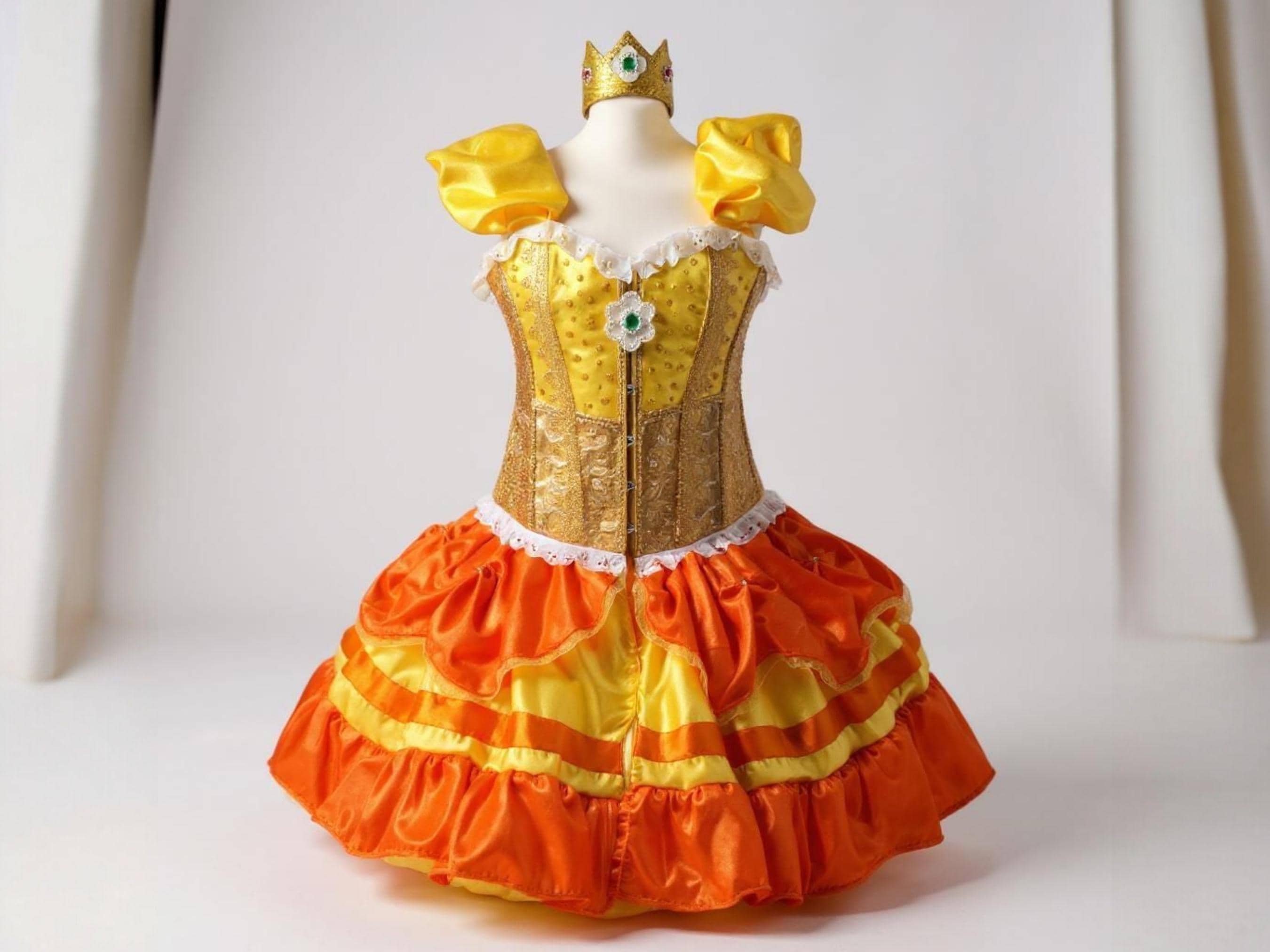Princess Peach Daisy and Rosalina Dresses - Etsy