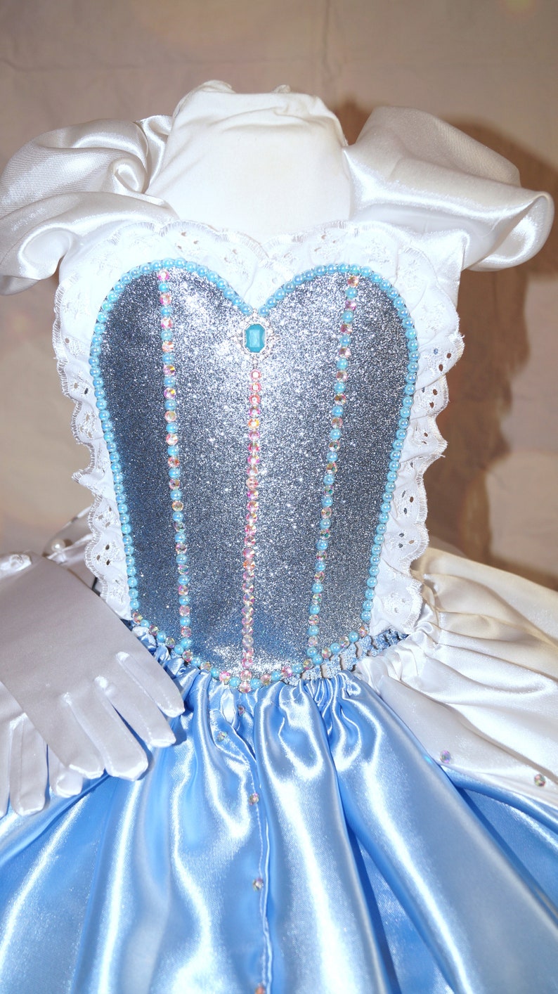Princess Cinderella Inspired Tutu Dress Pageant Ball Gown Birthday ...