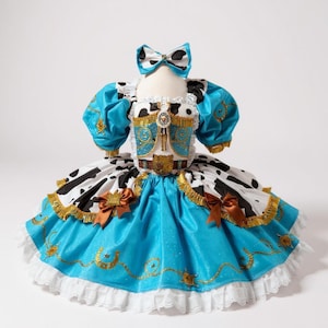 Princess Western Cowboy Cowgirl Toy Story Inspired Tutu Dress Pageant Ball Gown Birthday Party Costume