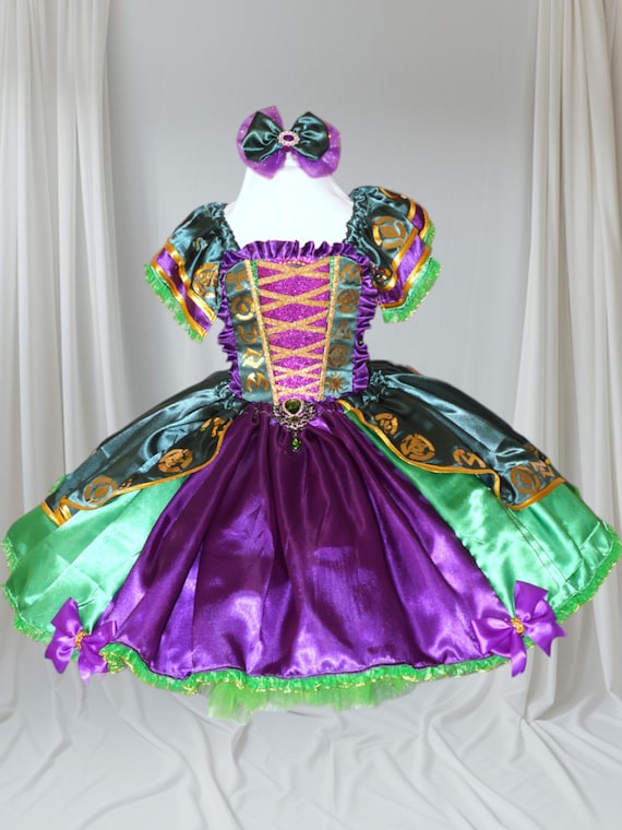 Hocus Pocus Winifred Sanderson Witch Inspired Tutu Dress Pageant Ball Gown Birthday Party Costume Hocus Pocus Winifred Sanderson Witch Inspired Tutu Dress Pageant Ball Gown Birthday Party Costume