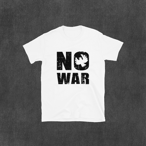 No War Friedenstaube Peace T-Shirt Unisex TShirt