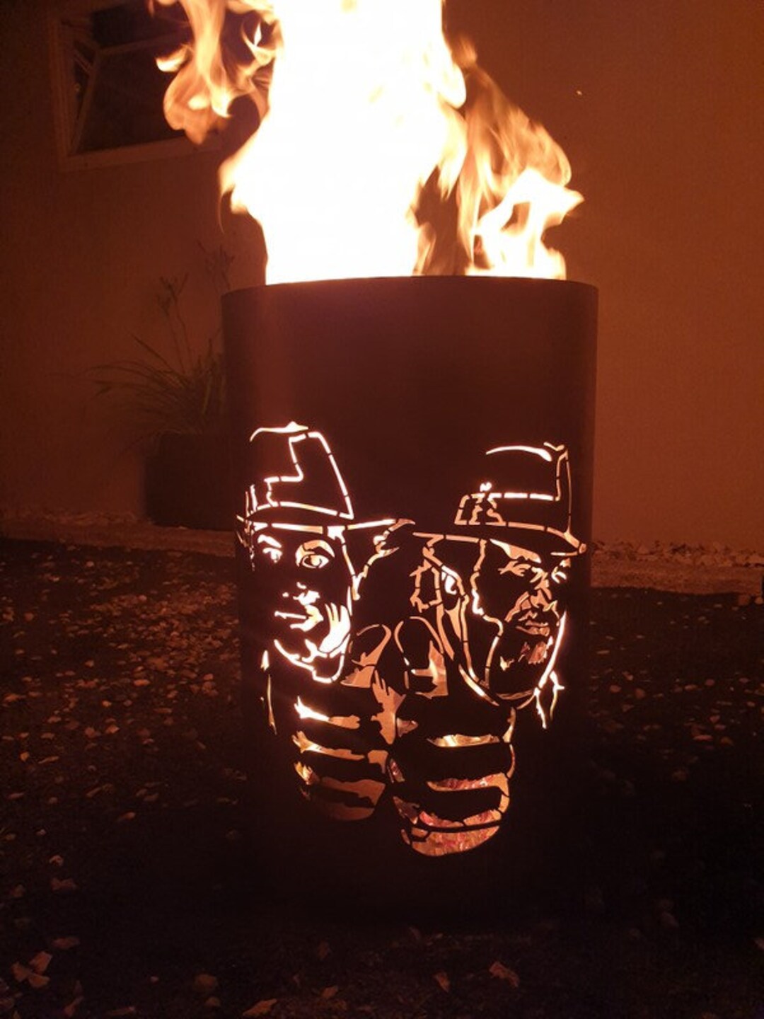 Kultige Feuertonne / Feuerkorb mit Motiv Bud Spencer & Etsy.de