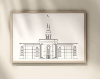 Orlando, Florida LDS Temple | Digital Download | SVG File | PNG File | Vector File