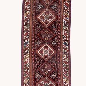 Antique Caucasian wide runner rug | Morris