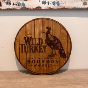 Tapa de barril de whisky Wild Turkey