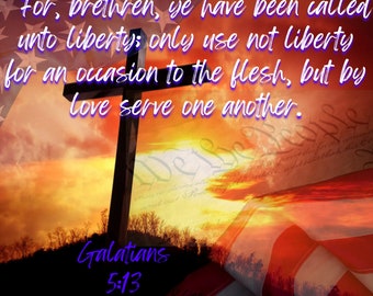 50 Bible verses with handmade digital background art.