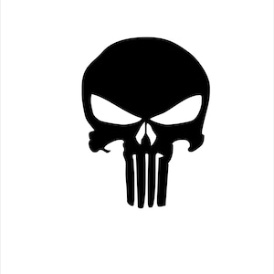 Punisher vinyl decal, Punisher vinyl sticker, Punisher car decal