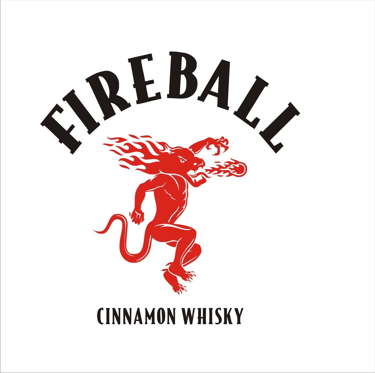 Fireball Whiskey Logo Short Shirt For Mens Ciudaddelmaizslp gob mx