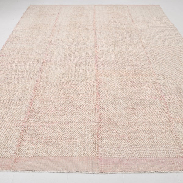 Kilim Rug Pink Etsy