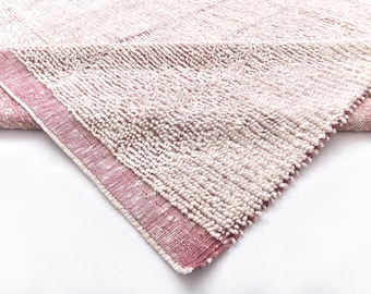 Übergroßer Kelim Teppich in Burgund, Beige, Beige, Beige, Beige, Beige, Beige oder Beige