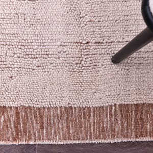 8x10 Area Rug, 8x10 Kilim Rug ,8x10 Soft Wool Jute Kilim Rug, Wool Handmade Jute Kilim, 8x10 Rug, Terracotta Beige Kilim, Custom Size Kilim