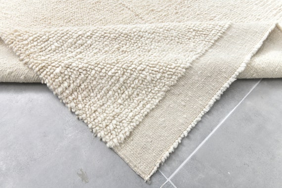 8x11 Area Rug, 8x11 Soft Pastel Vintage Rug, 8x11 Oversize Vintage Rug, Large Handmade Wool Rug, 8x11 Rug, 8x11 Vintage Rug, Off White Rug