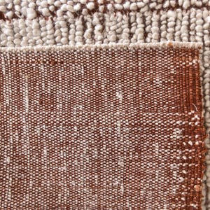 8x10 Area Rug, Moroccan Rug Terracotta, 8x10 Moroccan Rug, Berber Rug, Beni Ourain Rug, Handmade Wool Rug, 8x10 Wool Rugs, Large Area Rug image 9