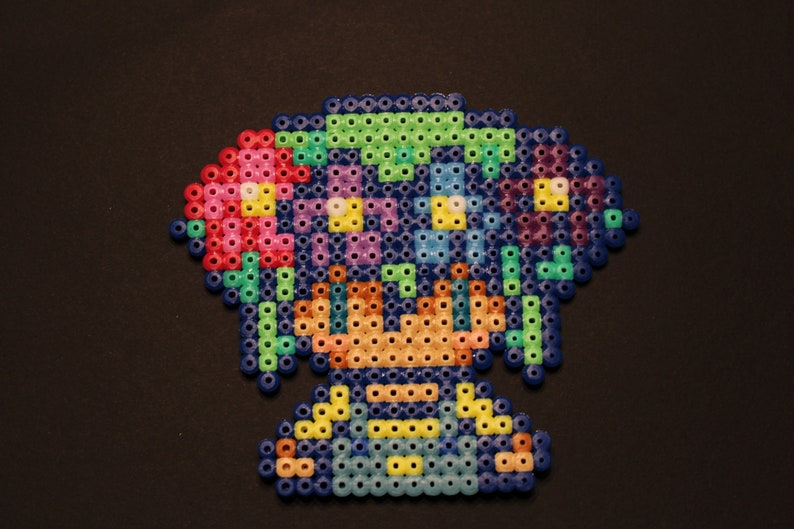 Basil From Omori Perler Beads Etsy