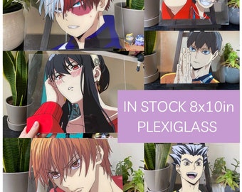 AUF LAGER 8x10 Plexiglas Anime Glasmalerei