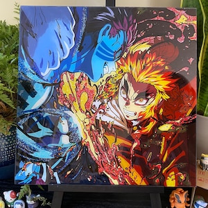 Custom Anime Glass Painting image 4