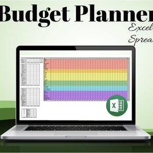 Budget Planner for Excel, Monthly Budget Spreadsheet, Paycheck Budget Tracker, Weekly Budget Template, Biweekly Budget, Budgeting