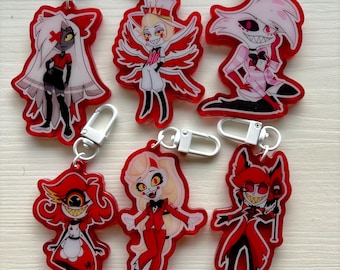 ハズビンホテル　クリスマスキーホルダー　二つ ハズビンホテル クリスマスキーホルダー 限定在庫 - Etsy 日本