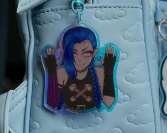 Arcane Jinx acrylic keychain