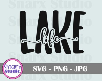 Lake Life SVG, hora do lago, camisa do lago, passeios de barco, download instantâneo, arquivo de corte digital, JPG, PNG