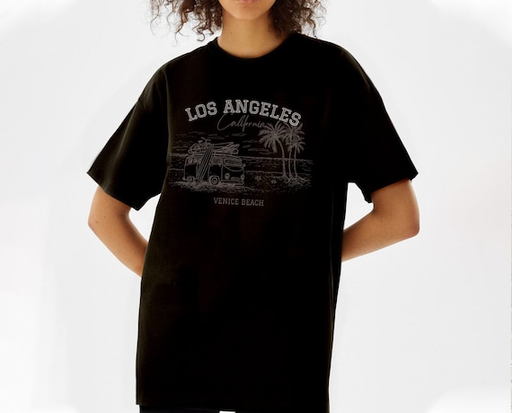 Venice Beach Shirt, Los Angeles LA - Surfer Tee Shirt, Beach Shirt Etsy T California Shirt