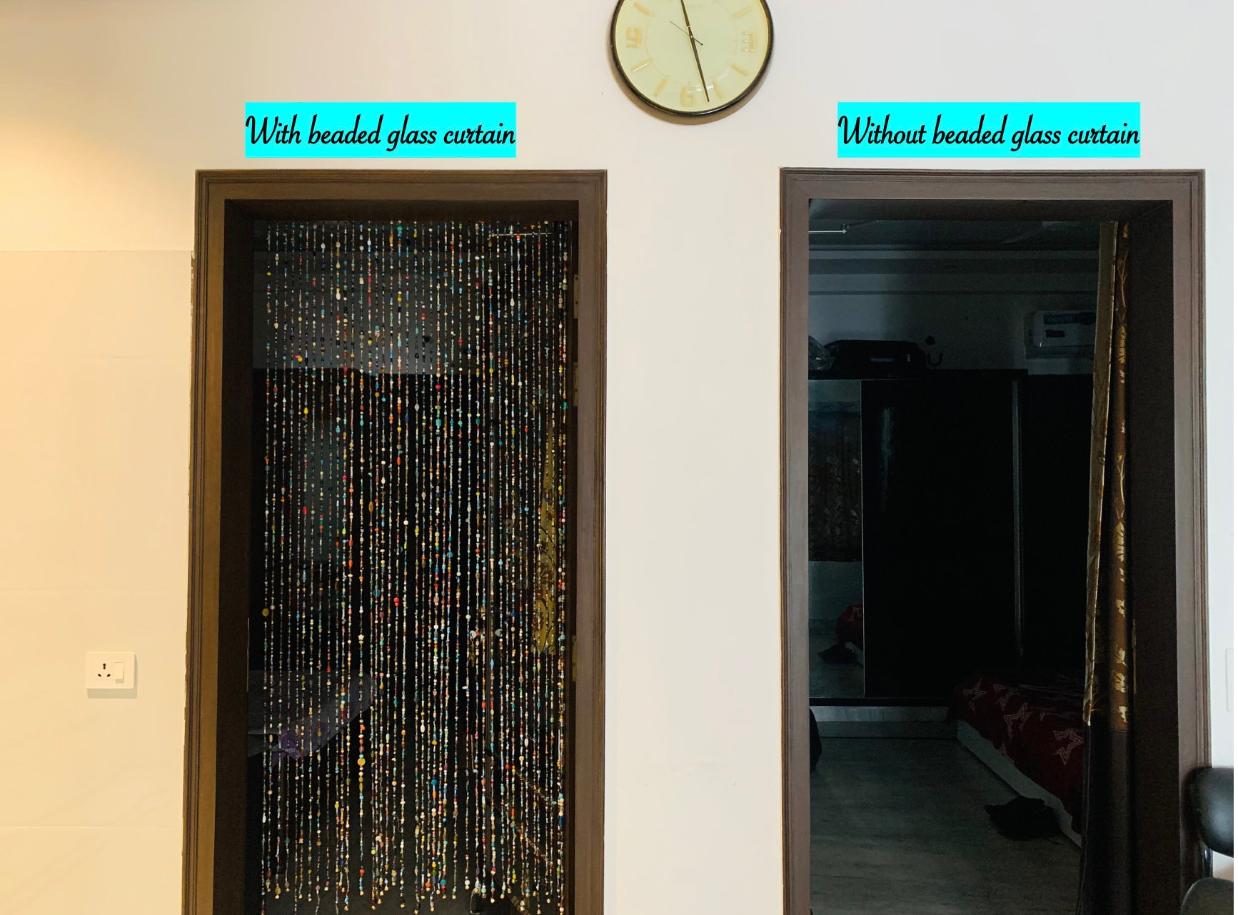 Glass Beaded Curtain Door Glass Curtain pure Glass Etsy