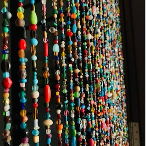 Glass beaded curtain, Door Glass Curtain (Pure Glass), Christmas Decoration