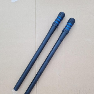Bastone da Escrima NightWing luminoso, manganelli, titani, COSPLAY PROP