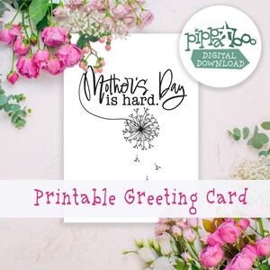 Tarjeta del Día de la Madre / Duelo / Pérdida / Aborto espontáneo / Infertilidad / Temporada difícil / Descargable / Imprimible