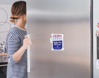 Magnete salato, provocatorio e non conforme