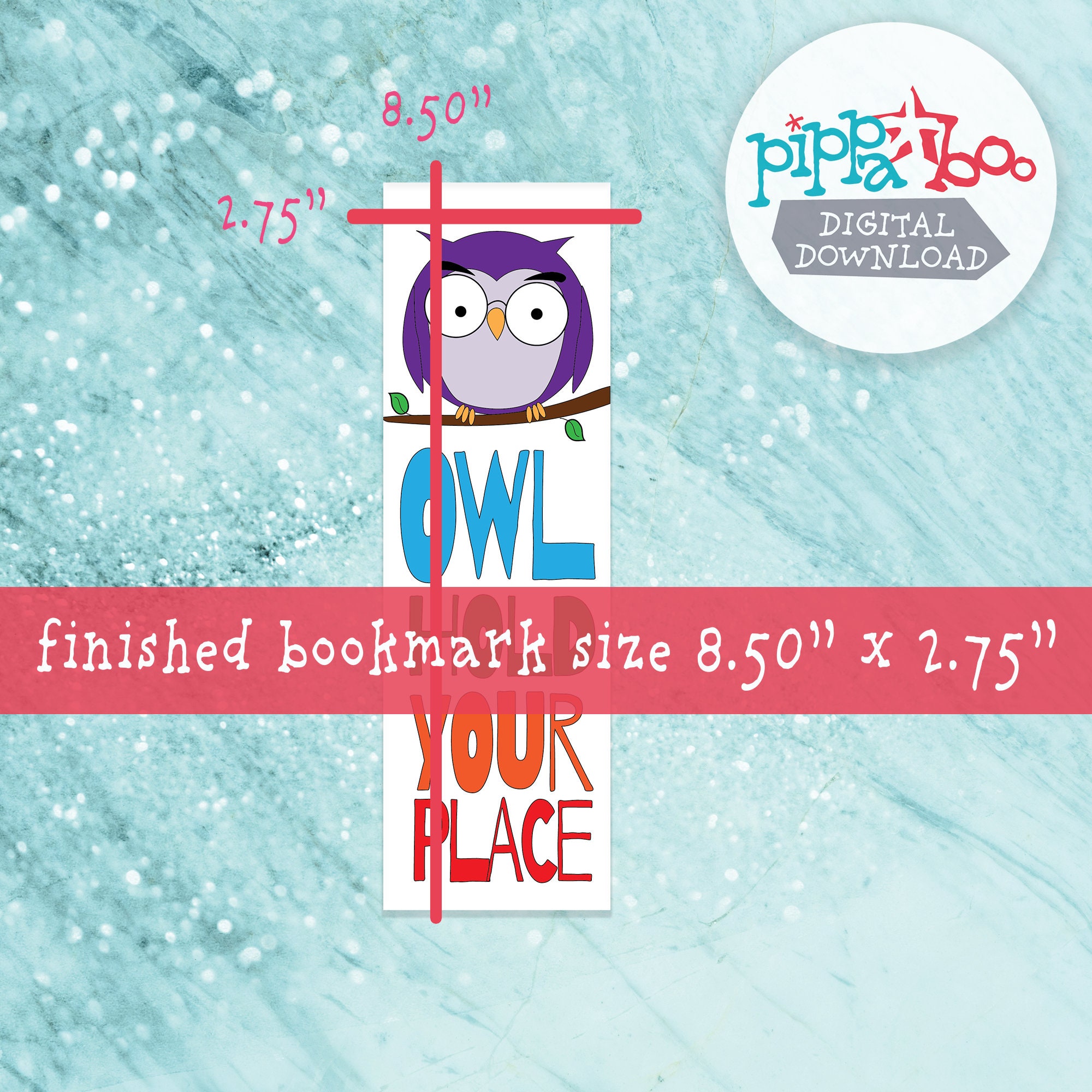 4 Printable Animal Bookmarks for Kids | DIGITAL DOWNLOAD | Instant ...