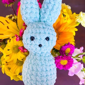 Crochet Bunny Marshmallow Peep | Ships Quickly