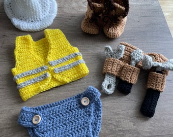 Construction Outfit for baby