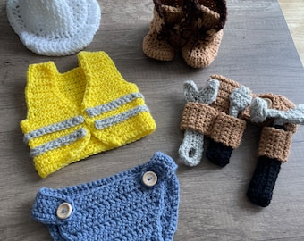 Construction Outfit for baby