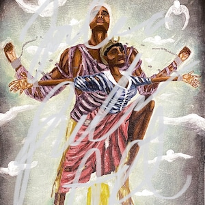 Black history month painting 1865 - Art by Jalia Perkins