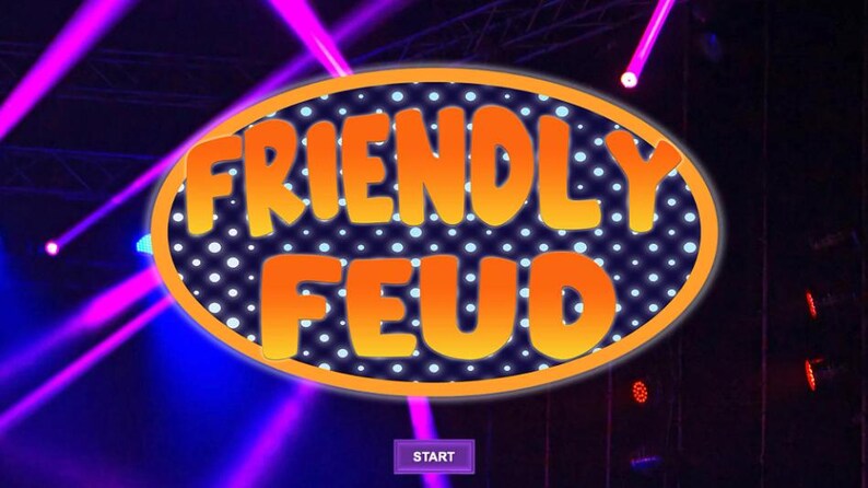 New Friendly Feud Game! Digital - Friendly Feud With Sound Effects ...
